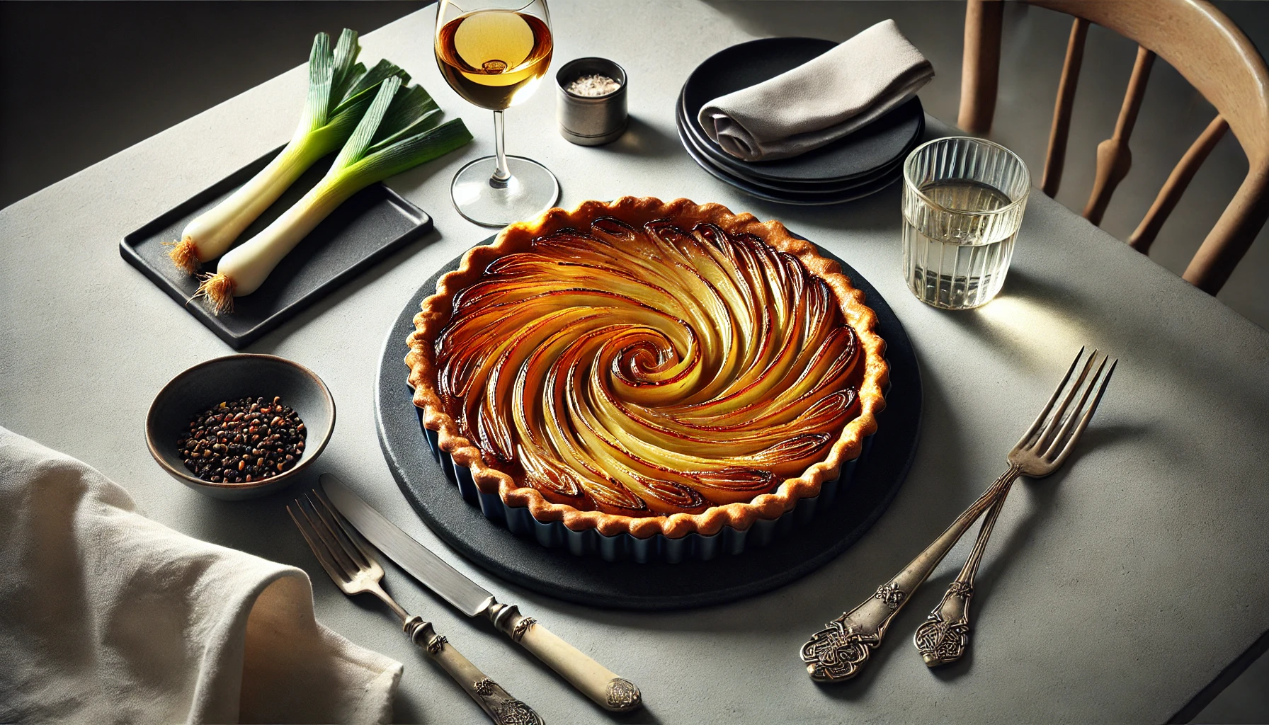 Tarte aux Poireaux