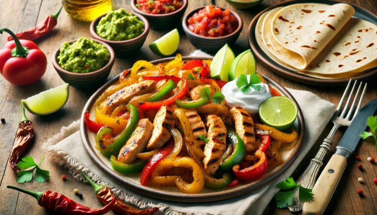 recette fajitas poulet