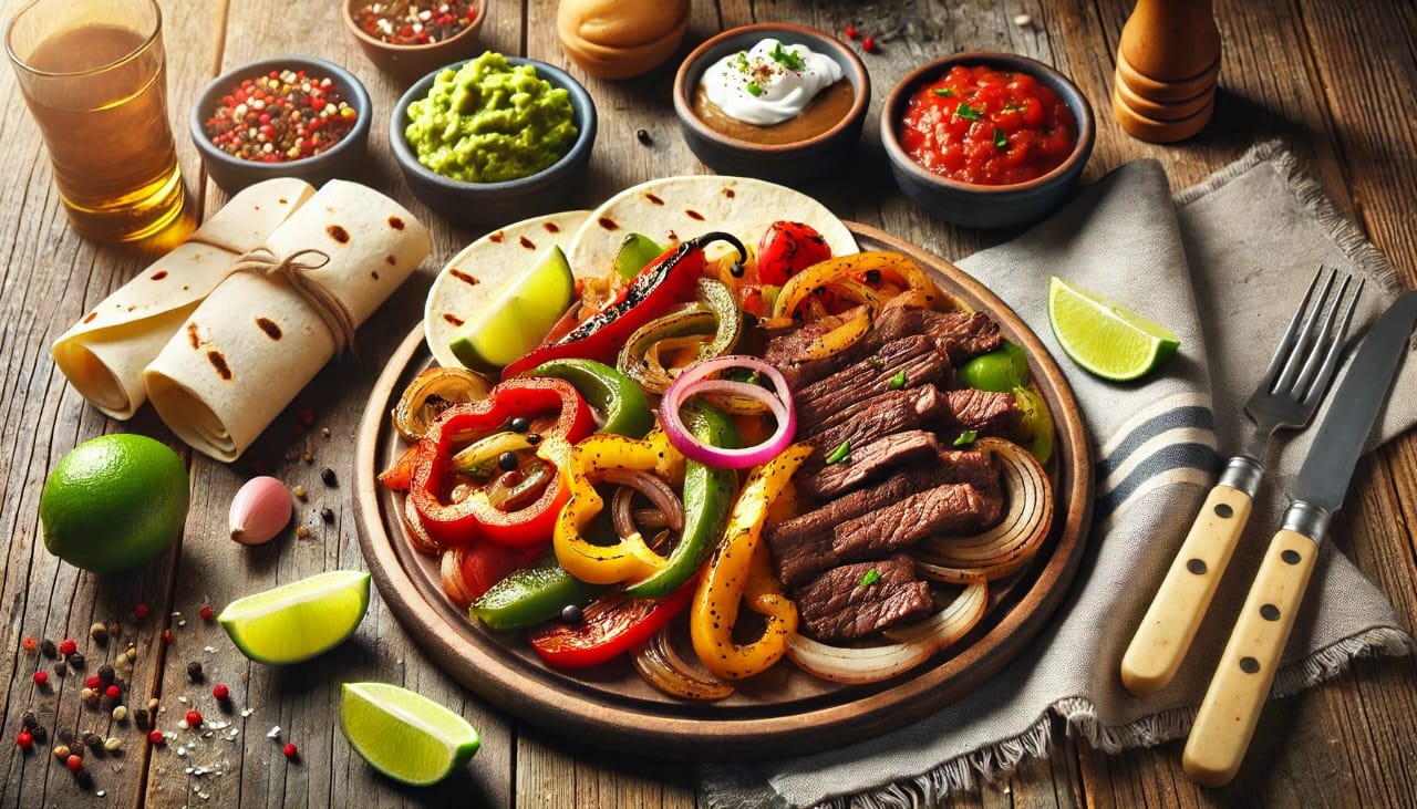 recette fajitas boeuf