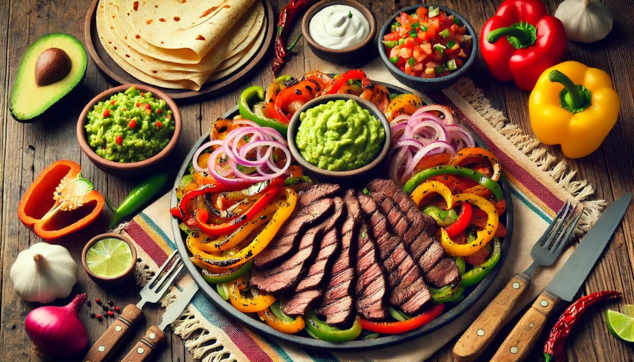 recette fajitas boeuf